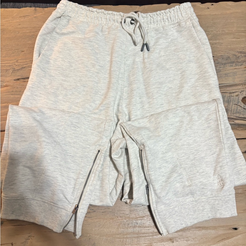 Free People Light gray joggers